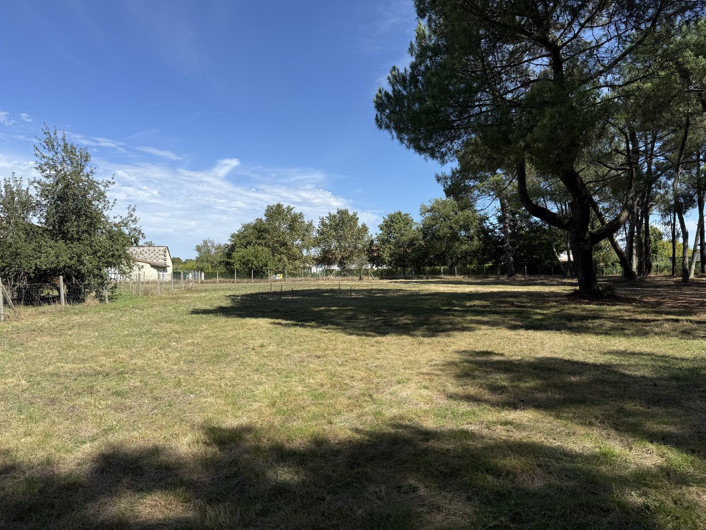 Terrain avant travaux