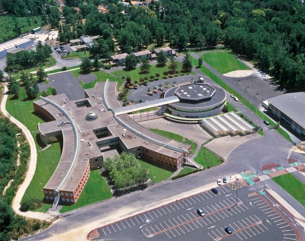 Lycée Sud Médoc — vue aérienne